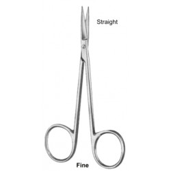 Fine Eye Scissors Straight 11.5cm/4 1/2"