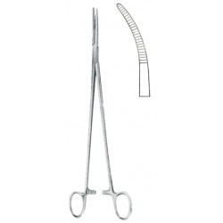 Toennis Dissecting Forceps BJ Curved 26cm/10 1/4"