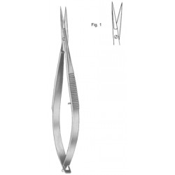 Noyes Iridectomy Scissors 12cm/4 3/4" Fig # 1