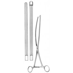 Nussbaum Stomach Clamps Forceps BJ Straight 30cm/12"