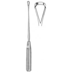 Sims Uterine Curettes Sharp 7.5mm 25cm/10" Fig # 1 Rigid